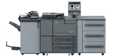 KM推黑白数字印刷系统bizhub PRO 1100